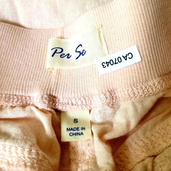 BRAND NEW! Per Se Women's Capri Pants in Blush Size S - Picture 8 of 9